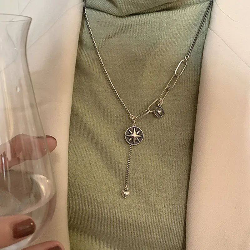 Elegant Zircon Chain Necklace – Radiance Redefined