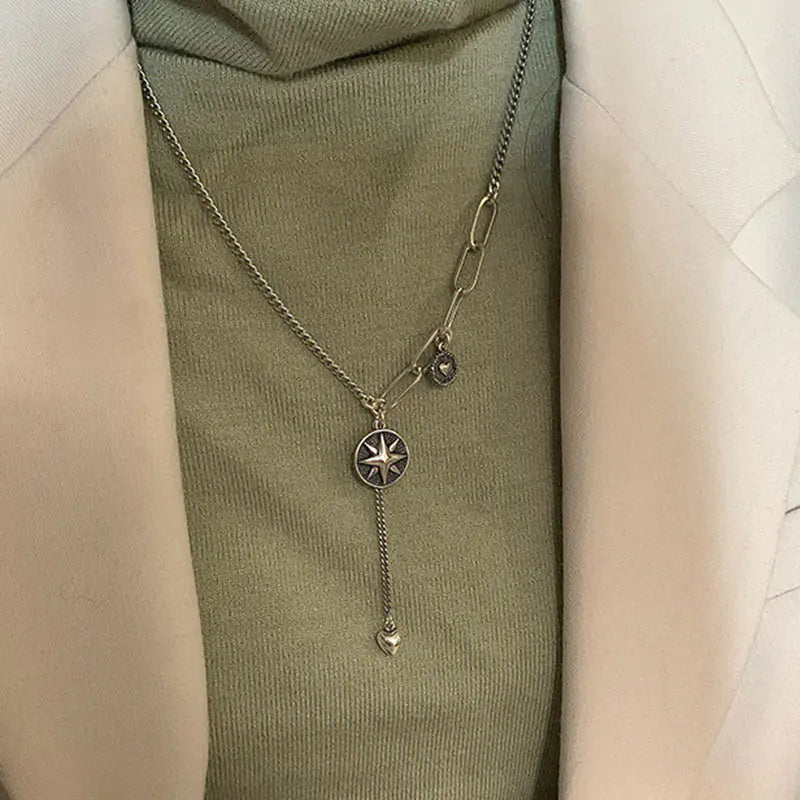 Elegant Zircon Chain Necklace – Radiance Redefined
