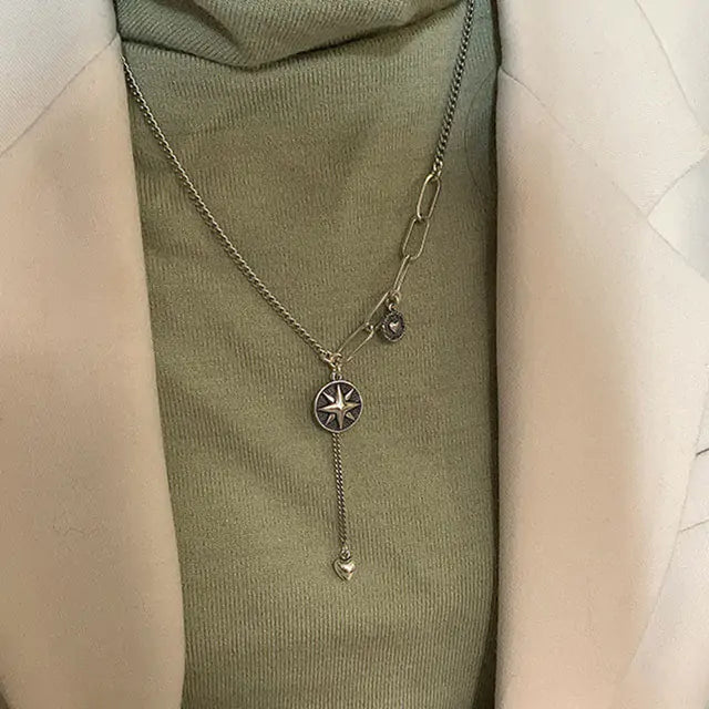Elegant Zircon Chain Necklace – Radiance Redefined