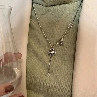 Elegant Zircon Chain Necklace – Radiance Redefined